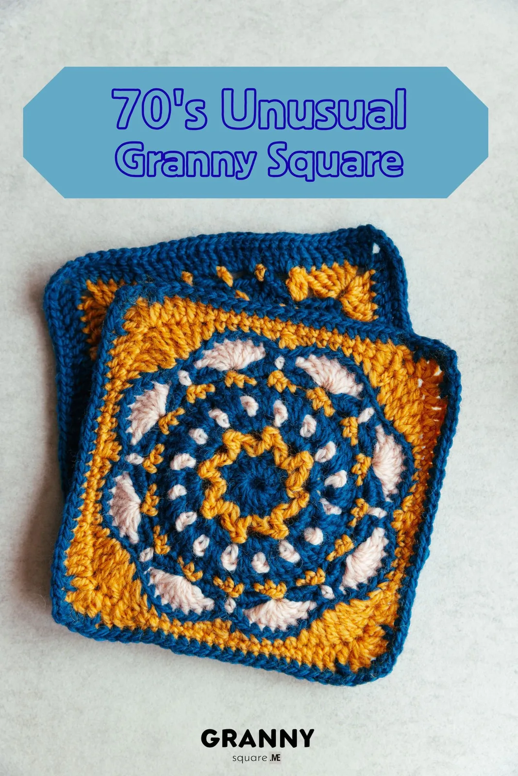 70's Unusual Granny Square — Free Retro Crochet Pattern — photo 4