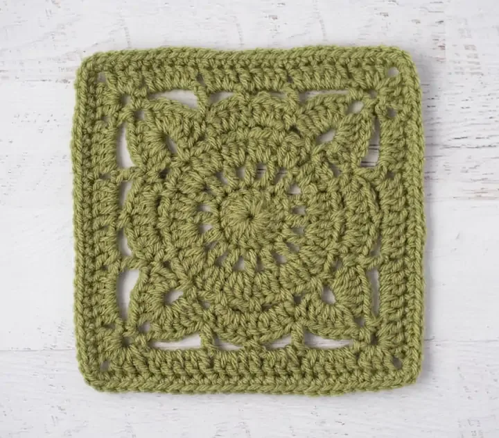 Happily Ever Afghan Block: A Free Textured Granny Square Pattern — photo 2