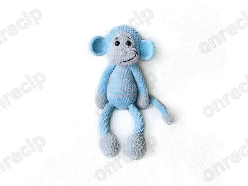 Amigurumi monkey crochet pattern for a cuddly friend