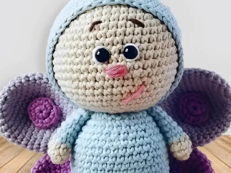 Butterfly Amigurumi Crochet Pattern
