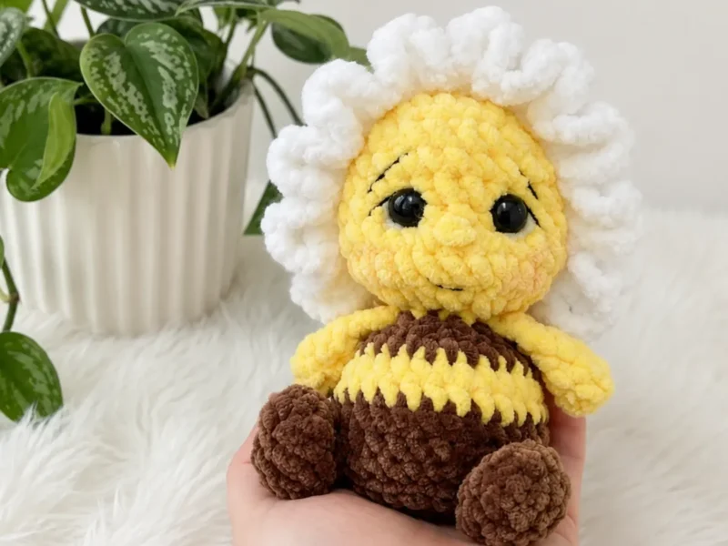 A plush little bee amigurumi worth making