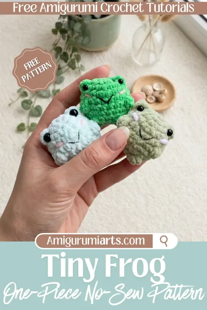 Crochet Toad Frog Bobble Amigurumi Free Pattern — photo 2