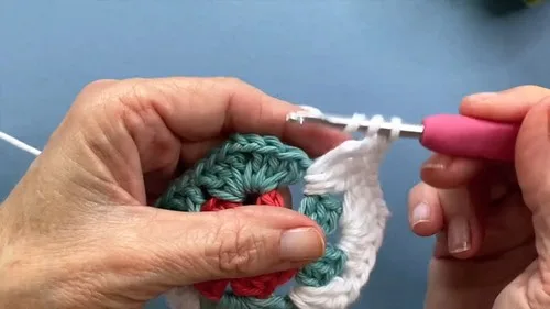 Granny square stocking pattern with a shaped toe — photo 4