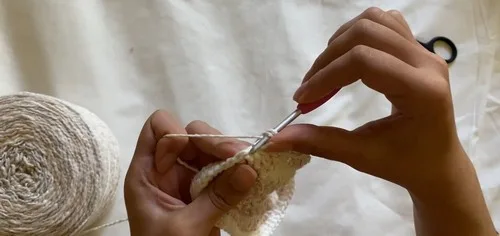 Grow-your-own crochet tote bag with matching straps — photo 3